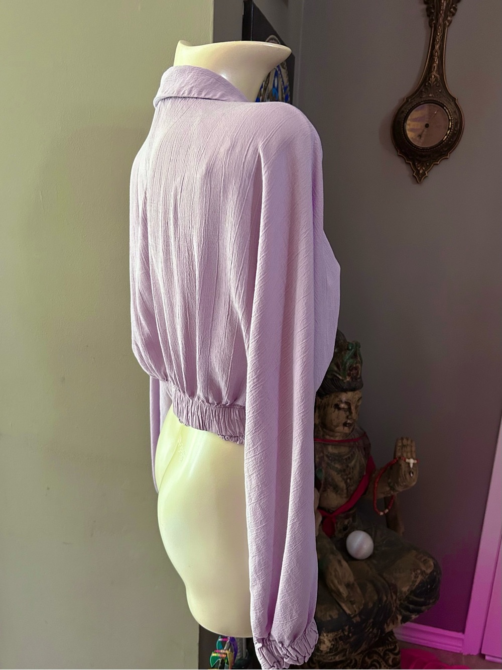 🦄 Collared Crop Top - Picture 6 of 7